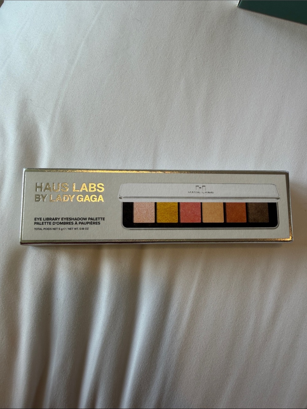 Haus Labs By Lady Gaga Eyeshadow Palette — Yellow, Pink, Orange, Gold, Brown